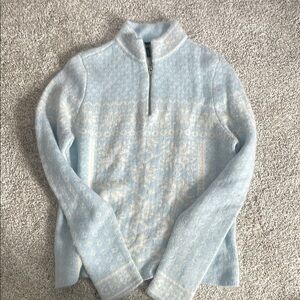 Polo by Ralph Lauren Blue Cowl Neck Sweater